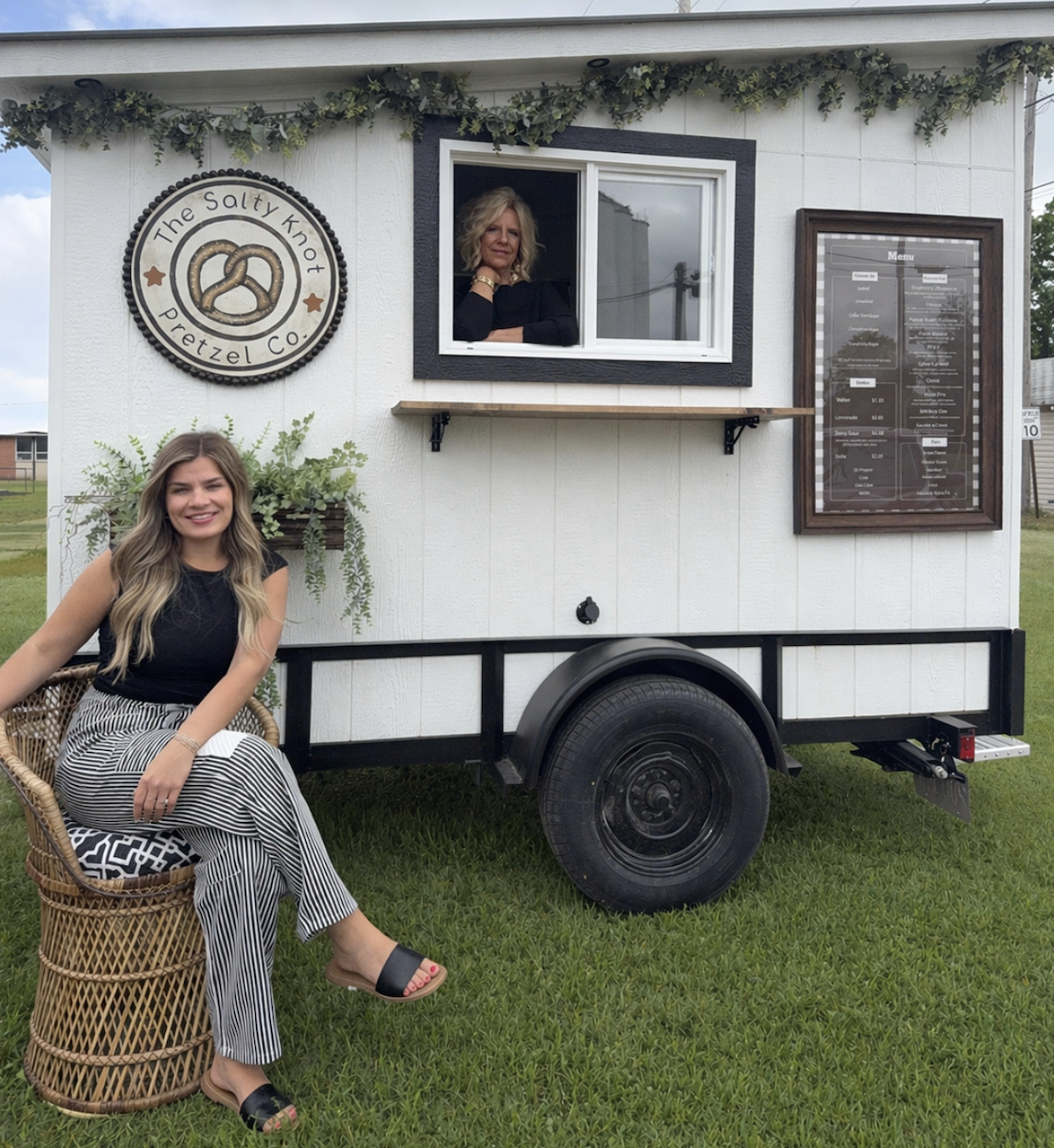 The Salty Knot pretzel trailer